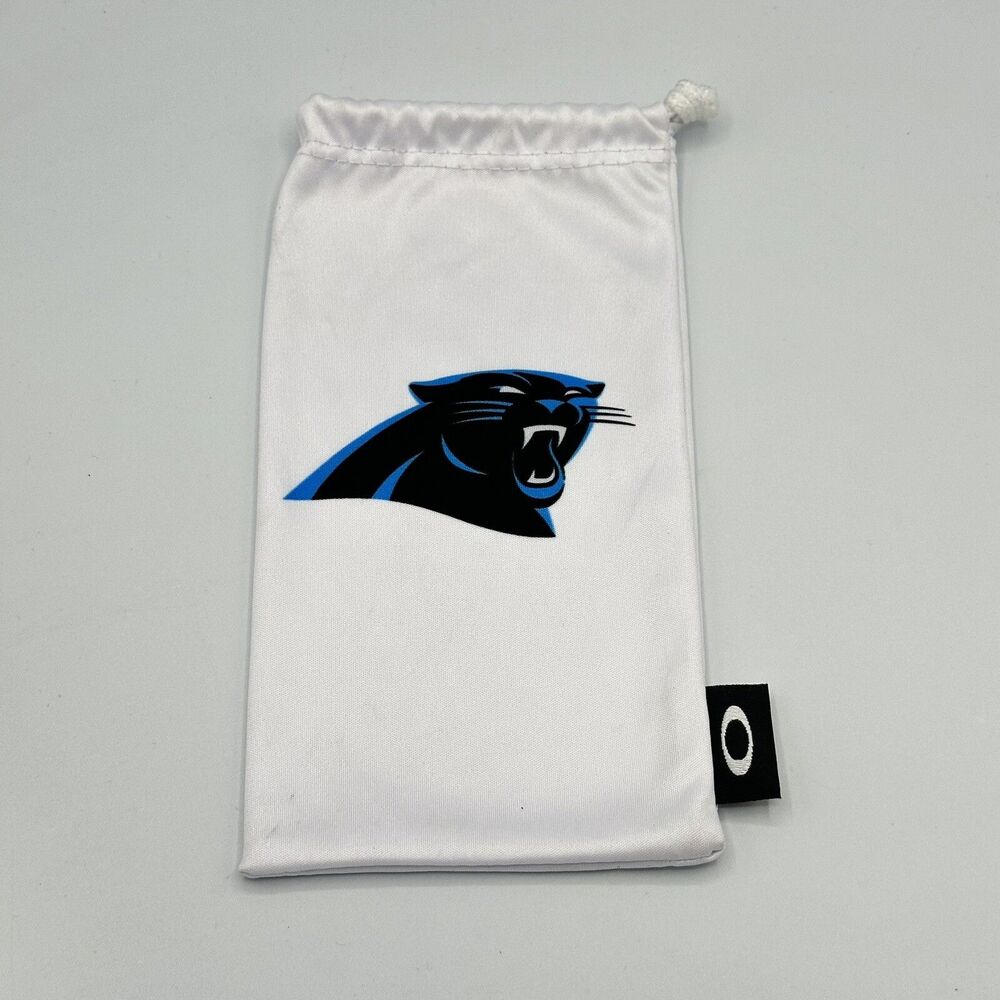 Oakley Carolina Panthers White Microbag Sunglasses Storage Cloth (Authentic)